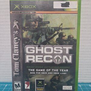 Tom Clancy's Ghost Recon - Microsoft Xbox Original CIB Complete Tested Game
